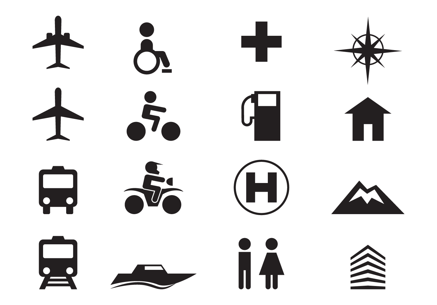 Example of symbols (Source: Vecteezy.com).